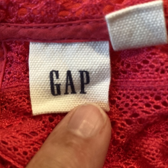Gap Coral Cotton Top Size Small - Picture 7 of 13